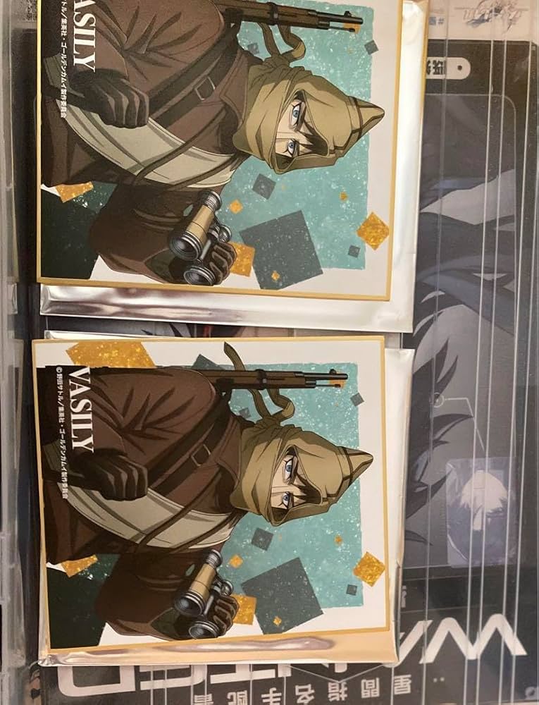 ゴールデンカムイ　ゴールデンカムイ展　ヴァシリ　色紙　セット ゴールデンカムイ展 色紙 ヴァシリ 2枚 ゴールデンカムイ｜Yahoo